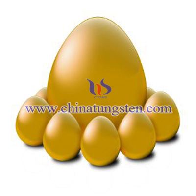 вольфрамового сплава золотые яйца