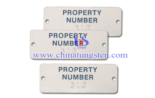 stock equipment tungsten tag image
