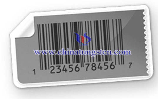 tungsten barcode label image