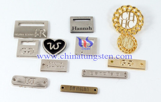 tungsten clothing label image