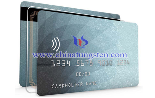 tungsten contactless smart card image 