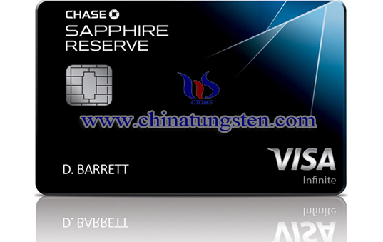 tungsten credit card image