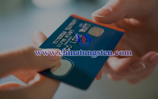 tungsten payment card image